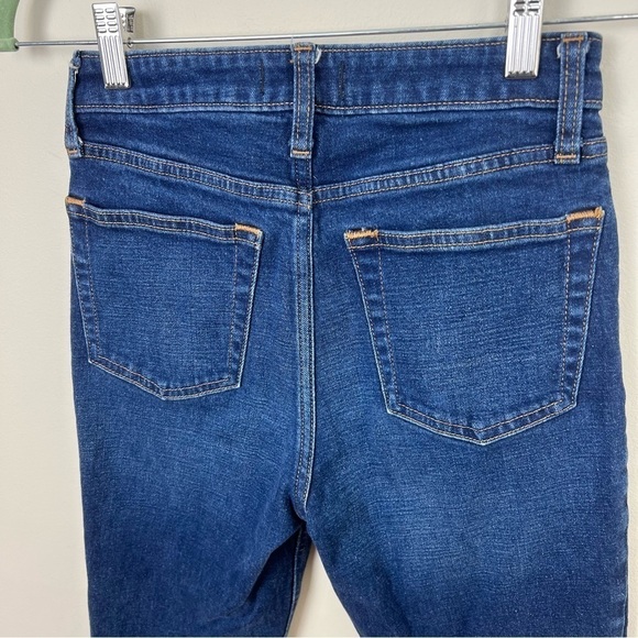 A&F Simone High Rise Slim Dark Wash Jeans - Picture 5 of 11